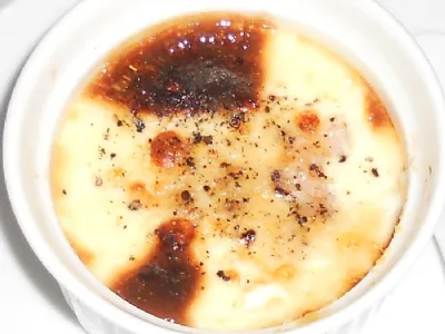 Gratinirani gamberi v smetani