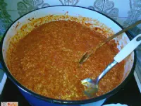 Fotografija recepta: Ajvar z rdečim paradižnikom