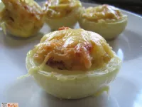 Fotografija recepta: Polnjena čebula