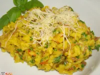 Fotografija recepta: Rižota z rukolo »ala fasulas«