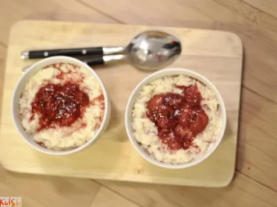 Mlečni riž po angleško