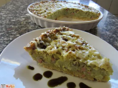 Zeljna pita z rižem