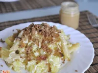 Fotografija recepta: Alpski makaroni z jabolčno omako