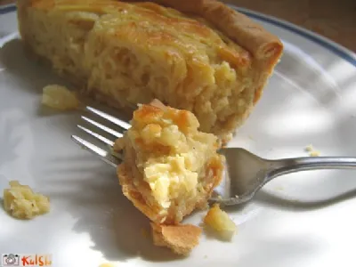 Čebulna pita po francosko