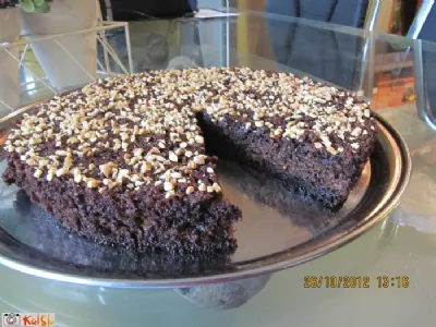 Torta iz muškatne buče z amaretto piškotki