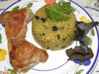 Fotografija recepta: Rižota iz mrtvaških trobent