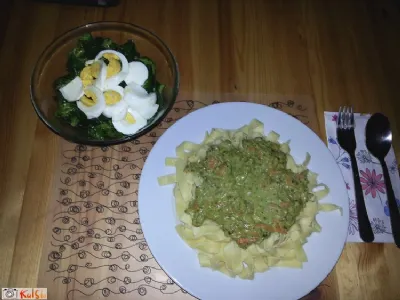 Čemaževo korenčkova omaka za testenine