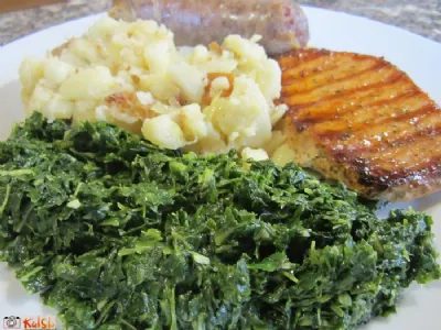 Dušeno repino perje...