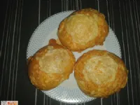 Fotografija recepta: Koruzno - sirove štručke 