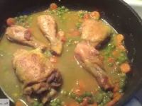 Fotografija recepta: Piščanec v zelenjavni omaki