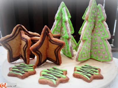 Praznični začinjeni piškotki