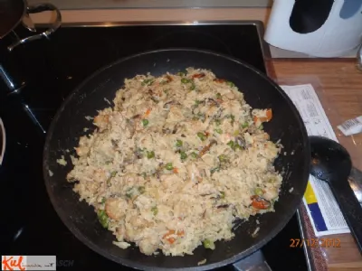 Rižota z morskimi sadeži