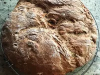 Fotografija recepta: Ajdov kruh z orehi