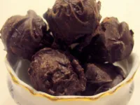 Fotografija recepta: Čokoladni bonboni s tartufi