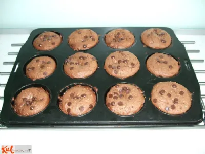 Dvojni lešnikovi muffini