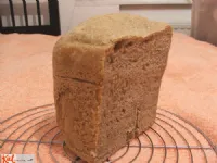 Fotografija recepta: Rženo - PZ pšenični kruh z malo bele moke iz kruhomata