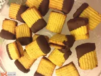 Fotografija recepta: Žafranovo pomarančni piškoti