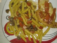 Fotografija recepta: Gobova omaka s korenčkom