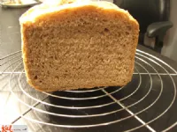 Fotografija recepta: 67% polnozrnat pšenični kruh iz kruhomata