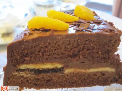 Čokoladno pomarančna jaffa torta