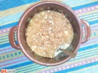 Fotografija recepta: Pečena pehtranova skuta