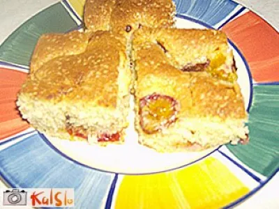 Preprost sadni biskvit