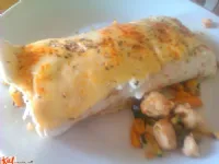 Fotografija recepta: Tortilije s piščancem in zelenjavo