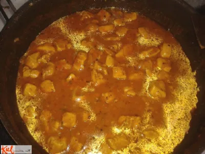Moj piščančji kari (curry)