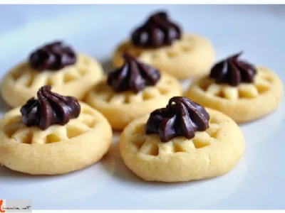 Krhki čokoladni piškoti