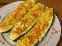 Fotografija recepta: Zelenjavni čolnički