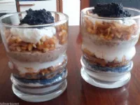 Fotografija recepta: Prekmurska gibanica v kozarcu