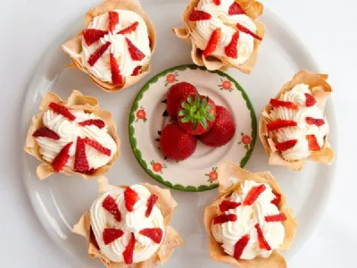 Jagodne tortice za v roko