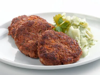 Polpete s kumarično solato