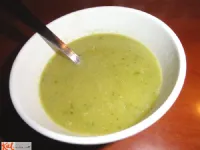 Fotografija recepta: Naravna bučno-porova juha