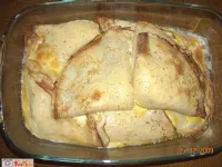 Fotografija recepta: Slane palačinke s skuto in drobnjakom