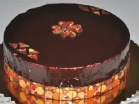 Fotografija recepta: Svetleč preliv za torte in kolače  