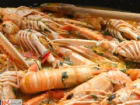 Fotografija recepta: Škampi na buzari 