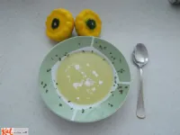 Fotografija recepta: Kremna bučkina juhica za zdravo nosečko