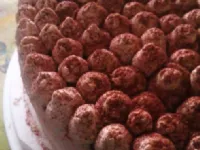 Fotografija recepta: Orehova torta s čokoladnim moussom