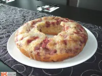 Fotografija recepta: Jogurtov kolač z jagodami