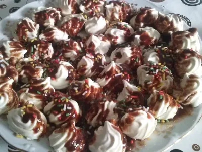 Nebeški poljubčki s čokolado