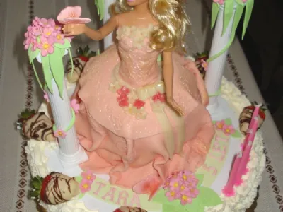 Torta Barbie