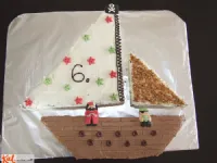 Fotografija recepta: Torta "Gusarska ladja"