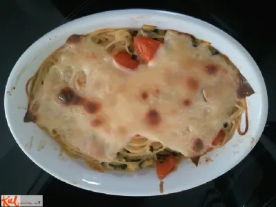 Gratinirani špageti (Spaghetti gratinati al forno)