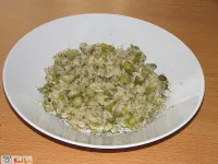 Fotografija recepta: Riž s šparglji