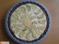 Fotografija recepta: Limetina pita z belo čokolado