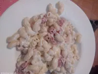 Fotografija recepta: Testenine s pršutom in gorgonzolo