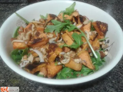 Solata iz sladkega krompirja