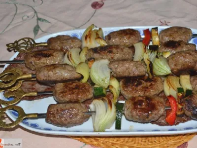 Turški čevap kot ražnjič