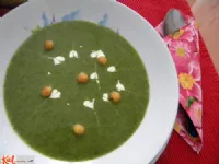 Fotografija recepta: Kremna juha iz blitve